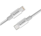SBS UNIQO cable de teléfono móvil Blanco 1 m USB C Lightning