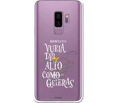 Funda Oficial Disney Dumbo Vuela tan alto Clear para Galaxy S9 Plus