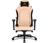 Alpha Gamer ALEGRA Silla para videojuegos universal Asiento acolchado Negro, Naranja