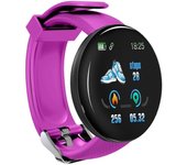Reloj Inteligente D18 1.3'' Bluetooth Violeta