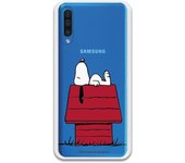 Funda para Galaxy A50 Oficial de Peanuts Snoopy casa - Snoopy