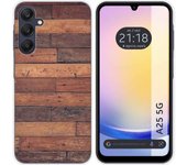 Funda Silicona Samsung Galaxy A25 5G Madera 03
