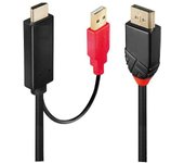 Microconnect HDMI-DP-CON3 adaptador de cable de vídeo 3 m HDMI tipo A (Estándar) DisplayPort Negro