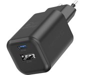 Cargador de pared Carga rápida GaN 45 W Negro