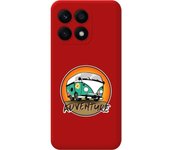 Funda Silicona Roja Honor X8a Adventure