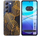 Funda Silicona Vivo V40 SE 5G Hojas