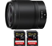Z 35mm f/1.8 S + 2 SanDisk 64GB UHS-II 300 MB/s + PDF  pulgadas pulgadas20 TÉCNICAS PARA MEJORAR SUS FOTOS pulgadas