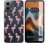 Funda Silicona Motorola Moto G34 5G Flamenco
