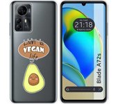 Funda Silicona Zte Blade A72s Vegan Life