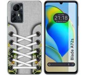 Funda Silicona Zte Blade A72s Zapatillas 08