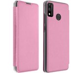 Funda Honor 9X Lite libro cartera Flip Book Cover - Rosa