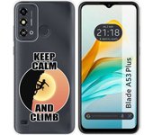 Funda Silicona ZTE Blade A53 Plus Mujer Escalada