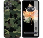 Funda Silicona Oukitel C32 Camuflaje