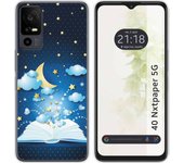 Funda Silicona TCL 40 NXTPAPER 5G Libro Cuentos