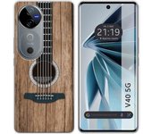 Funda Silicona Vivo V40 5G Madera 11