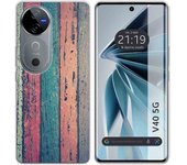 Funda Silicona Vivo V40 5G Madera 10