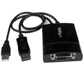 StarTech.com Adaptador de Vídeo DisplayPort a DVI - Conversor DP++ - Doble Enlace - Activo