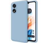 Funda Silicona Oppo A18 Azul