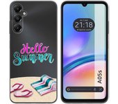 Funda Silicona Transparente Samsung Galaxy A05s Summer
