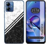 Funda Silicona Motorola Moto G14 Mármol 01