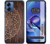 Funda Silicona Motorola Moto G14 Madera 06