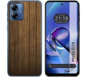 Funda Silicona Motorola Moto G14 Madera