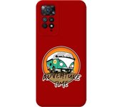 Funda Silicona Roja Xiaomi Redmi Note 12 Pro 4G Adventure