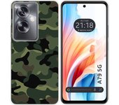 Funda Silicona Oppo A79 5G Camuflaje