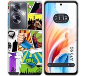 Funda Silicona Oppo A79 5G Comic
