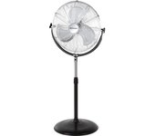 Orbegozo PWS 1846 ventilador Negro, Acero inoxidable