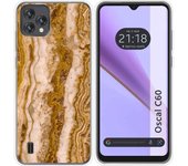 Funda Silicona Blackview Oscal C60 Mármol 10