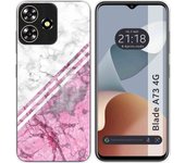 Funda Silicona Zte Blade A73 4G Mármol 03