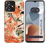 Funda Silicona Zte Blade A73 4G Mármol 12