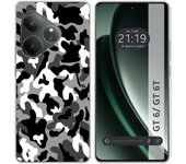 Funda Silicona Realme GT 6 / GT 6T 5G Snow Camuflaje