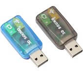Tarjeta de Sonido Externa USB - Adaptador de Som Virtual