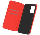 Funda Samsung Galaxy A52 Tarjetero Soporte Vídeo Rojo