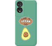 Funda Silicona Líquida Verde TCL 50 SE Vegan Life