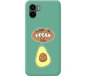 Funda Silicona Verde Xiaomi Redmi A2 Vegan Life