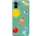 Funda Silicona Verde Xiaomi Redmi A2 Espacio