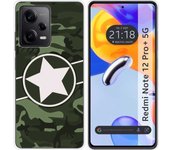 Funda Silicona Xiaomi Redmi Note 12 Pro+ Plus 5G Camuflaje 01