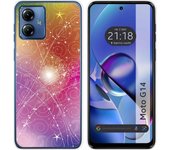 Funda Silicona Motorola Moto G14 Abstracto