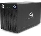 OWC ThunderBay 4 mini Carcasa de disco duro/SSD Negro 2.5 pulgadas