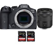EOS R7 + RF 85mm F2 Macro IS STM + 2 SanDisk 64GB Extreme PRO UHS-II SDXC 300 MB/s + PDF MCZ DIRECT