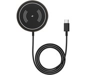 Cargador MagSafe iPhone Power 15W Carga rápida Indicadores LED Negro