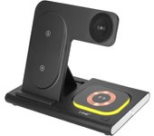 Estación de carga 3 en 1 iPhone MagSafe 15W, AirPods, Apple Watch Negro