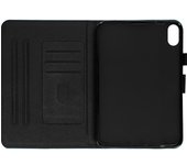 Funda de vídeo con purpurina para iPad Mini 2021 con tarjetero y soporte - Azul