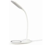 Gembird TA-WPC10-LED-01-W cargador de dispositivo móvil Blanco Interior