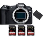 EOS R8 + 3 SanDisk 128GB Extreme PRO UHS-II SDXC 300 MB/s + 1 LP-E17 + PDF MCZ DIRECT '20 TÉCNICAS P