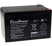 FirstPower Batería de GEL para Vehículo Infantil Hummer Coche Infantil Jeep 12Ah 12V VdS