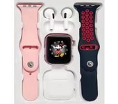 Pack Smartwatch T55 Pro Max - Rosa